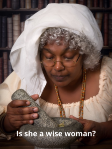 Is she an empowering older woman?